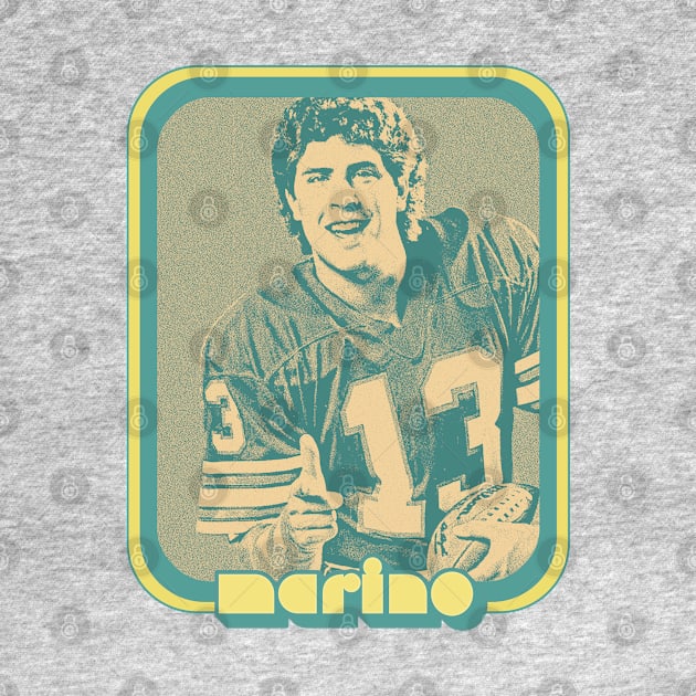 Dan Marino / Retro 80s Football Fan Design by DankFutura